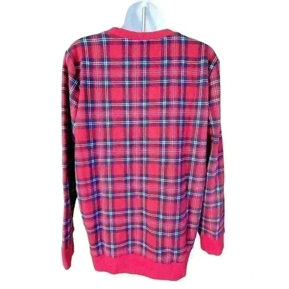 Charter Club Red Plaid Pajama Top/Lounge Wear / Made For Macy's/NWT/ Size XL - Picture 3 of 7